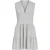Gebreide jersey mini-jurk met laagjes