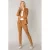 ES&SY getailleerde blazer van travelstof camel