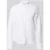 Gant regular fit blouse van mix van katoen en linnen met opstaande kraag