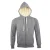 SOLS Sherpa Unisex Zip-Up Hooded Sweatshirt / Hoodie (Grijze Mergel)