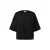 T-shirt oversized in zacht katoen interlock met logo-applicatie vrouw s.Oliver