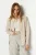 TRENDYOLMİLLA Dames Grijs Effen Lang Oversized Vesten