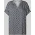 milano italy Regular fit blouseshirt met tuniekkraag