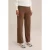We Fashion Trouser Cinnamon Brown