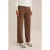 We Fashion Trouser Cinnamon Brown