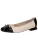 CAPRICE Ballerina  crème / zwart