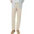 Pantalon Brax Fabio beige linnen wijde fit
