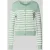 Christian Berg Woman Vest van viscosemix met strepenpatroon