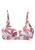 LASCANA Bikinitop  ecru / groen / braam / framboos