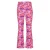 B.Nosy flared gebloemde legging lila