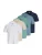 JACK&JONES – JJEBASIC POLO SS 5PK MP – Heren – Polo’s