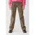 Shoeby straight leg jeans high waist met panterprint bruin