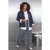Trendyol Curve Dames Grijs Effen Lang Regular fit Grote maten Blazers