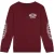 Malelions Junior Relaxed Lifestyle Sweater | Burgundy