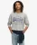 Superdry Mannen Klassieke top met Print en Lange Mouwen Grijs