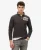 Superdry Mannen Vintage Athletic Polo met Lange Mouwen Zwart