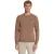 No Excess Pullover crewneck melange light brown