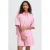 ICHI gestreepte top roze