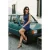 TRENDYOLMİLLA Dames Donkerblauw Effen Kort / Mini Mouwloos Casual Blousejurk Jurken