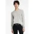 John Varvatos Mercer Ls Crew With Wave Texture Silver Htr