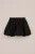 WE Fashion – Meisjes skort met embroideries – Regular fit – Zwart –