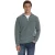 No Excess Pullover half zip high neck light w grey melange
