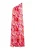 IZIA Zomerjurk  oranje / pink / rood / wit