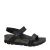 Panama Jack leren sandalen zwart