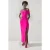 LK Bennett Rampling Maxi Dress Magenta