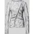 Topshop Shirt met lange mouwen van mesh model ‘BEATE’
