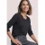 Shirt met lange mouwen, ronde hals en kant