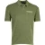 Poloshirt Aeronautica Militaire badstof groen v hals