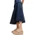 Fit Flop Denim-sandalen met sleehak voor dames (Beige)