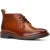 Base London Lincoln Leren Herenschoenen Burnt Tan Enkellaarsjes