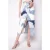 PINKO Colorado 1 Gonna Pj678 Twill R White/blue