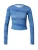 ABOUT YOU x Toni Garrn Shirt ‘Maggie’  blauw / enziaan
