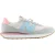 New Balance Dames 237 Classic suède sneakers (Wit/blauw/roze)