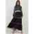 Bloeiende Tippet Maxi-jurk
