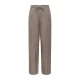 ONLY straight regular waist casual broek met linnen