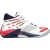 Skechers Heren Mesh Basketbalschoenen (Wit/Rood)