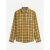 Scotch & Soda Double Cloth Check Relaxedfit Shirt Med Yellow