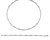 Orphelia Dames 925 Sterling Zilveren Set: Ketting + Armband – Zilver SET-035