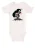 LOGOSHIRT Rompertje/body ‘Der Kleine Maulwurf-Print’  rookgrijs / pastelroze / zwart
