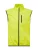 Newline Sportbodywarmer  neongeel / riet / zwart