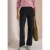 Broek met High Waist en Wide Leg pijpen in een Loose Fit pasvorm