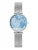 Victoria Hyde Analoog horloge ‘Pearl’  blauw / zilver / parelwit