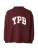 Abercrombie & Fitch Sweatshirt  wijnrood / wit