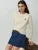 Hiccup Trui  navy / wit
