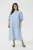Jurk A-shape blue
