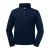 Russell Heren Authentieke Zip Neck Sweatshirt (Franse marine)